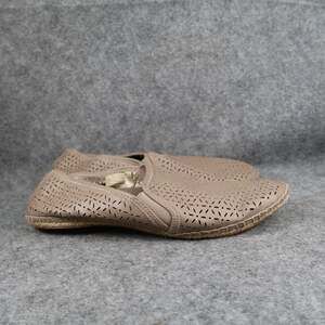 Life Stride Shoes Womens 9.5 Espadrille Loafer Slip On Flats Casual Memory Foam